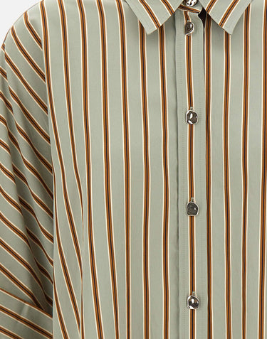 Camicia in rayon a righe CA6351T553A P9641 LIU-JO 