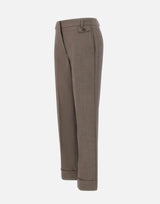 Pantaloni in tessuto mélange CA6367T577A P9578 LIU-JO 