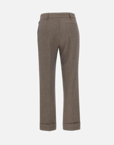 Pantaloni in tessuto mélange CA6367T577A P9578 LIU-JO 
