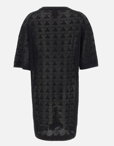 LOULOU DE SAISON Abito "Armas" BLACK Donna 