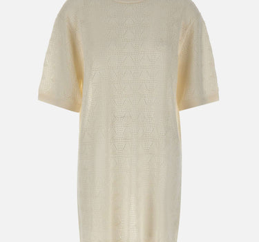LOULOU DE SAISON Abito "Armas" WHITE Donna 