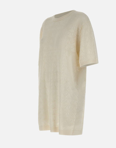 LOULOU DE SAISON Abito "Armas" WHITE Donna 