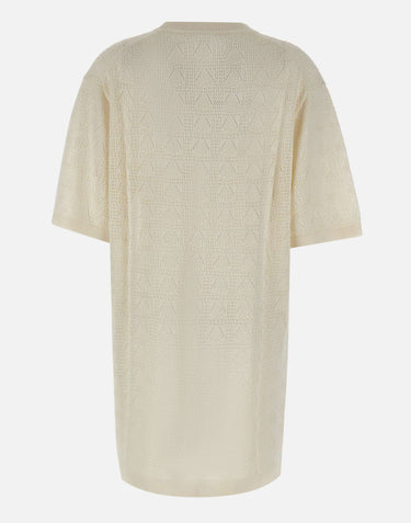 LOULOU DE SAISON Abito "Armas" WHITE Donna 