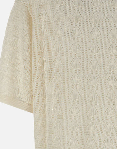 LOULOU DE SAISON Abito "Armas" WHITE Donna 