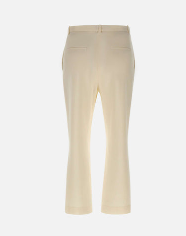 LOULOU DE SAISON Pantaloni "Carlo" WHITE Donna 