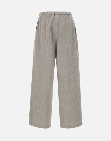 Pantalone "Clark" CLARK GREY LOULOU DE SAISON 