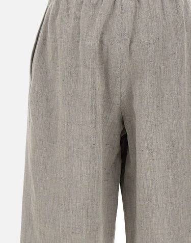 Pantalone "Clark" CLARK GREY LOULOU DE SAISON 
