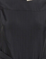 LOULOU DE SAISON Top drappeggiato "Fonda" BLACK Donna 