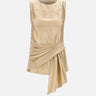 LOULOU DE SAISON Top drappeggiato "Fonda" BEIGE Donna 