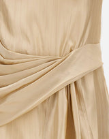 LOULOU DE SAISON Top drappeggiato "Fonda" BEIGE Donna 