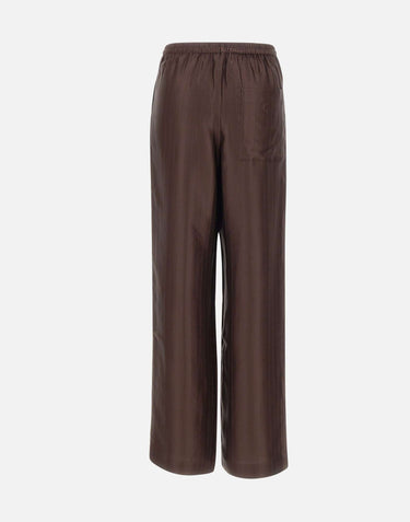 LOULOU DE SAISON Pantaloni "Kadala" BROWN Donna 