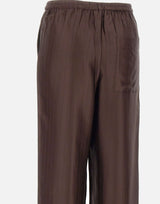 LOULOU DE SAISON Pantaloni "Kadala" BROWN Donna 