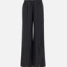 LOULOU DE SAISON Pantaloni "Lars" BLACK Donna 