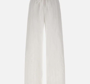 LOULOU DE SAISON Pantaloni "Macao" WHITE Donna 