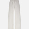 LOULOU DE SAISON Pantaloni "Macao" WHITE Donna 