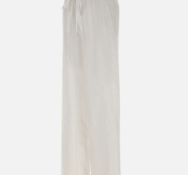 LOULOU DE SAISON Pantaloni "Macao" WHITE Donna 
