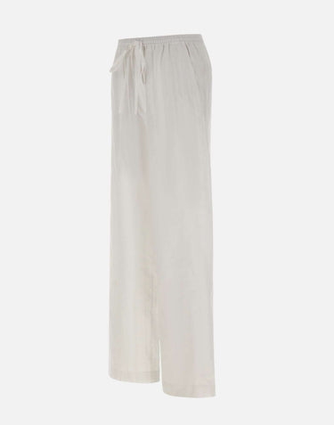 LOULOU DE SAISON Pantaloni "Macao" WHITE Donna 