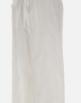 LOULOU DE SAISON Pantaloni "Macao" WHITE Donna 