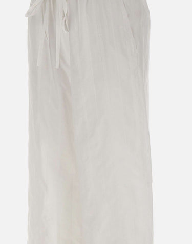 LOULOU DE SAISON Pantaloni "Macao" WHITE Donna 