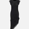 LOULOU DE SAISON Abito "Malena" BLACK Donna 
