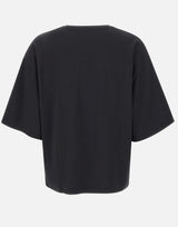 LOULOU DE SAISON T-shirt oversize"Osis" BLACK Donna 