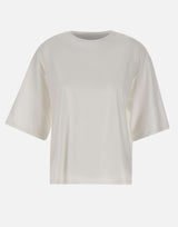 LOULOU DE SAISON T-shirt oversize "Osis" WHITE Donna 