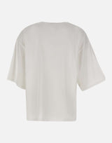 LOULOU DE SAISON T-shirt oversize "Osis" WHITE Donna 