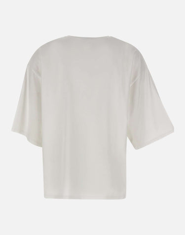 LOULOU DE SAISON T-shirt oversize "Osis" WHITE Donna 