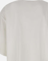 LOULOU DE SAISON T-shirt oversize "Osis" WHITE Donna 
