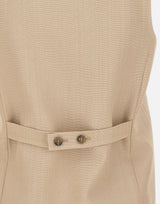 Gilet "Paco" PACO BEIGE LOULOU DE SAISON 