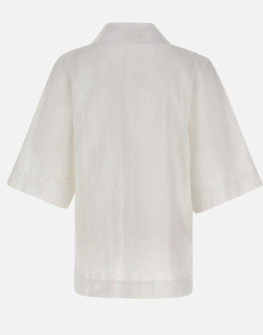 LOULOU DE SAISON Blusa "Sofi" WHITE Donna 