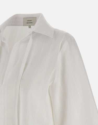 LOULOU DE SAISON Blusa "Sofi" WHITE Donna 