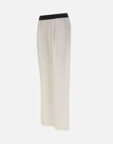 LOULOU DE SAISON Pantaloni "Takaroa LDS" WHITE Donna 