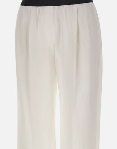 LOULOU DE SAISON Pantaloni "Takaroa LDS" WHITE Donna 