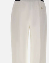 LOULOU DE SAISON Pantaloni "Takaroa LDS" WHITE Donna 