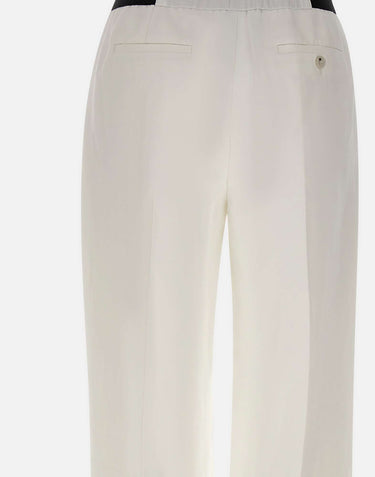 LOULOU DE SAISON Pantaloni "Takaroa LDS" WHITE Donna 