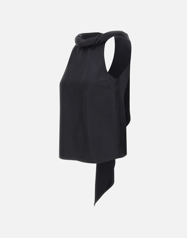 Top "Wilma" WILMA BLACK LOULOU DE SAISON 