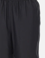 Shorts in seta ZINIALDS BLACK LOULOU DE SAISON 