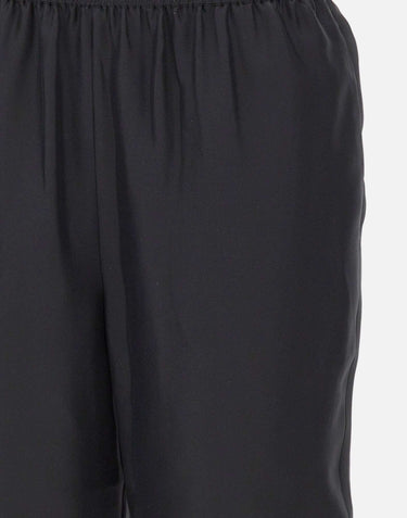 Shorts in seta ZINIALDS BLACK LOULOU DE SAISON 