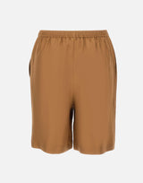 Shorts in seta ZINIALDS MACADAMIA LOULOU DE SAISON 