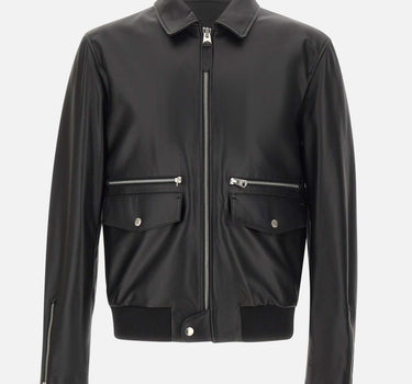 MACKAGE Giacca in pelle "Jakari" BLACK Uomo 