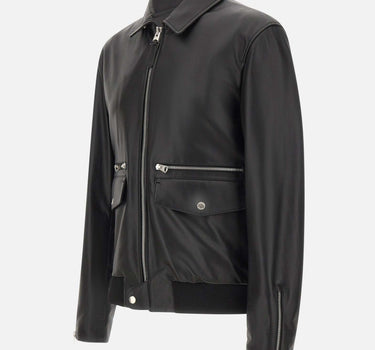 MACKAGE Giacca in pelle "Jakari" BLACK Uomo 