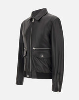 MACKAGE Giacca in pelle "Jakari" BLACK Uomo 