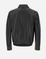MACKAGE Giacca in pelle "Jakari" BLACK Uomo 