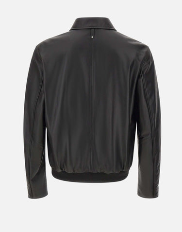 MACKAGE Giacca in pelle "Jakari" BLACK Uomo 
