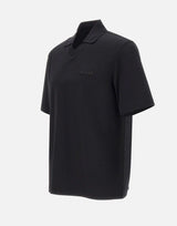 MACKAGE Polo in cotone biologico "Marco" BLACK Uomo 