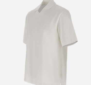 MACKAGE Polo in cotone biologico "Marco" WHITE Uomo 