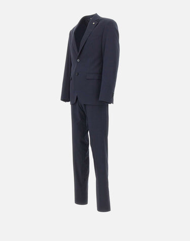 Abito slim in misto viscosa stretch 4032A3318C 26327889 MANUEL RITZ 
