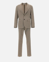 Abito gessato in lana 4032A3748 26313325 MANUEL RITZ 