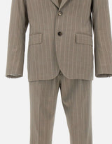 Abito gessato in lana 4032A3748 26313325 MANUEL RITZ 